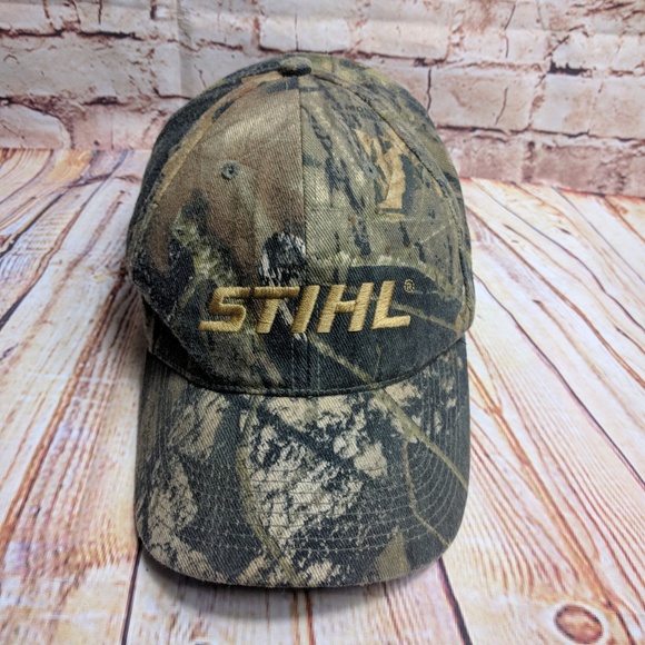 stihl camo hat